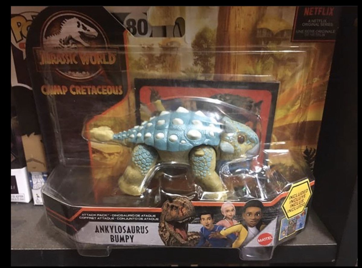 Lucca Bumpyy Our First Look At Jurassic World Camp Cretaceous Bumpy Package First Look At The Human Characters A Better Look At Toro And A Trading Card Jurassicworld Jurassicpark Campcretaceous