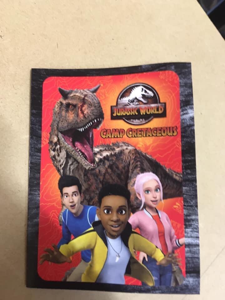 Lucca Bumpyy Our First Look At Jurassic World Camp Cretaceous Bumpy Package First Look At The Human Characters A Better Look At Toro And A Trading Card Jurassicworld Jurassicpark Campcretaceous