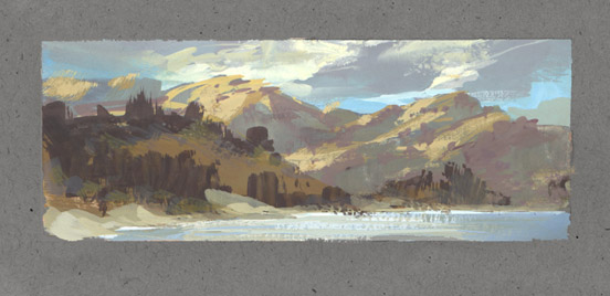 NathanFowkesArt's tweet photo. Sketch down at the lake. https://t.co/5cyMpoSE81