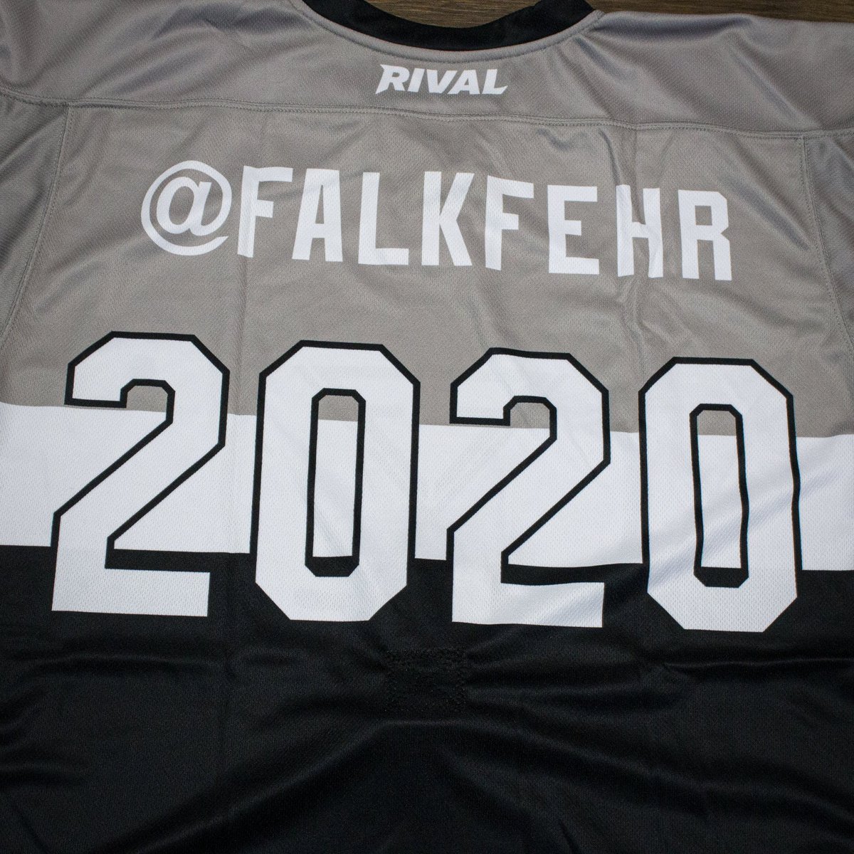 RivalHky's tweet photo. We are honored to team up with Eric Fehr, Justin Falk, and the Winkler Community Foundation to create these @FalkFehr Foundation jerseys as they continue to give back to the Winkler Community in 🇨🇦! https://t.co/wmCDFJJ4OS