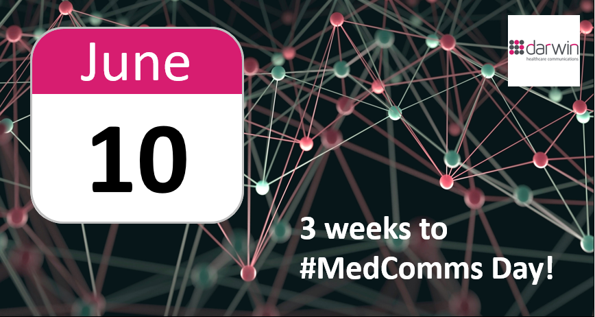 DarwinHealthCom's tweet photo. Wednesday 10 June is #MedComms Day, organized by @networkpharma. The day provides a snapshot of the global business that is MedComms, unfolding hour by hour from New Zealand around the world to Europe and on to North America. Find out more at https://t.co/prIvlAUUxE https://t.co/ClcyRvieEb