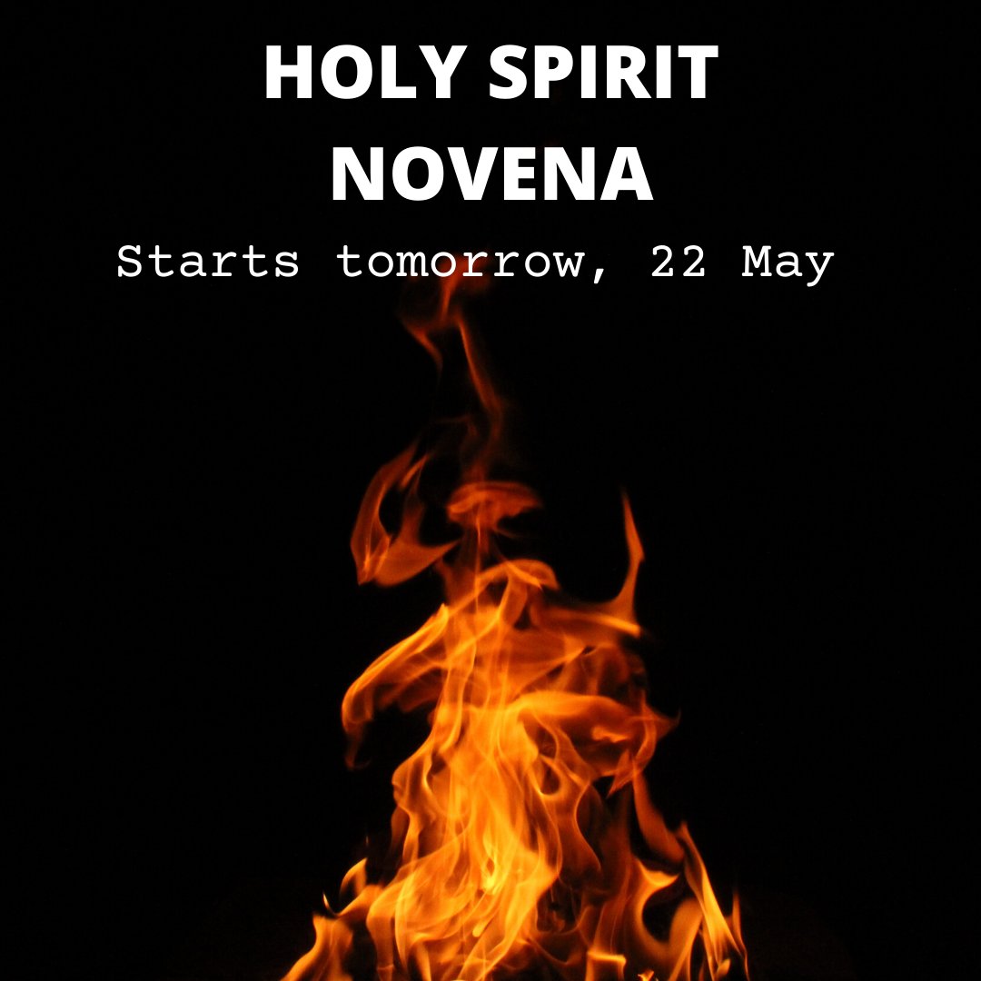 Pentecostpilgrm's tweet photo. Today the Church wants to gift you with a heavenly ‘super weapon’... The NOVENA in honour of the HOLY SPIRIT. From the Treasury of the Church and ELEVATED ESPECIALLY FOR OUR TIMES!
Join thousands, it starts tomorrow Friday 22 May. Prayers are on the site https://t.co/bf9t5nbEEY https://t.co/082gt4LaSJ