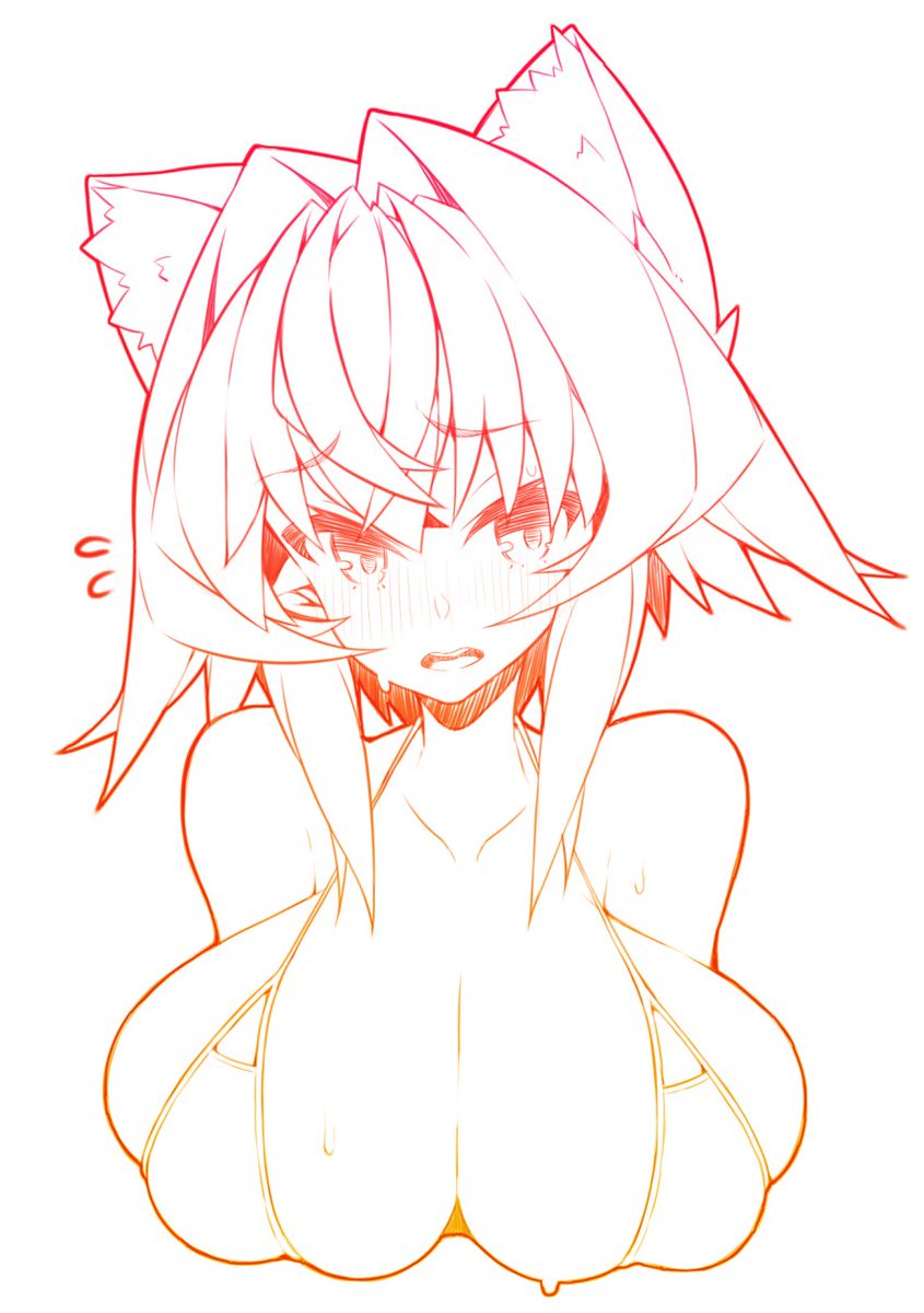 「肩が凝って揉んで欲しいスフレちゃんです。 」|りくまる🍙🍙のイラスト
