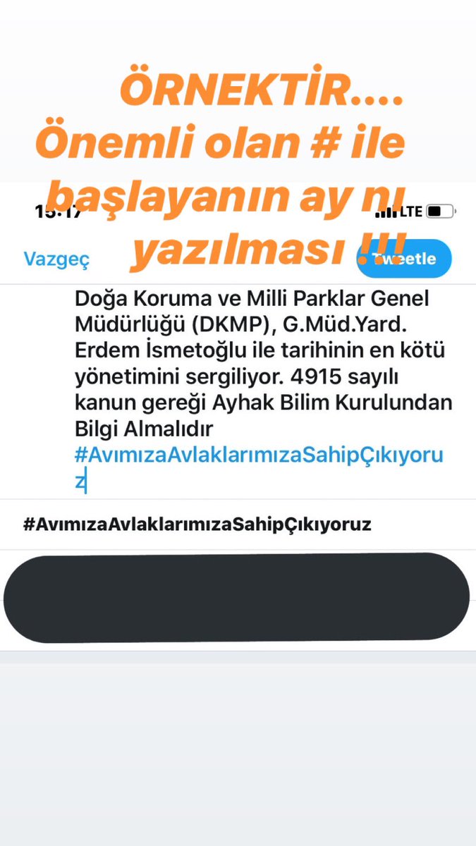 GÜNDEMDE HASHTAG'İN YERİNİ ALMASINA AZ KALDI. 

BİRAZ DAHA GAYRET...

#AvımızaAvlaklarımızaSahipÇıkıyoruz