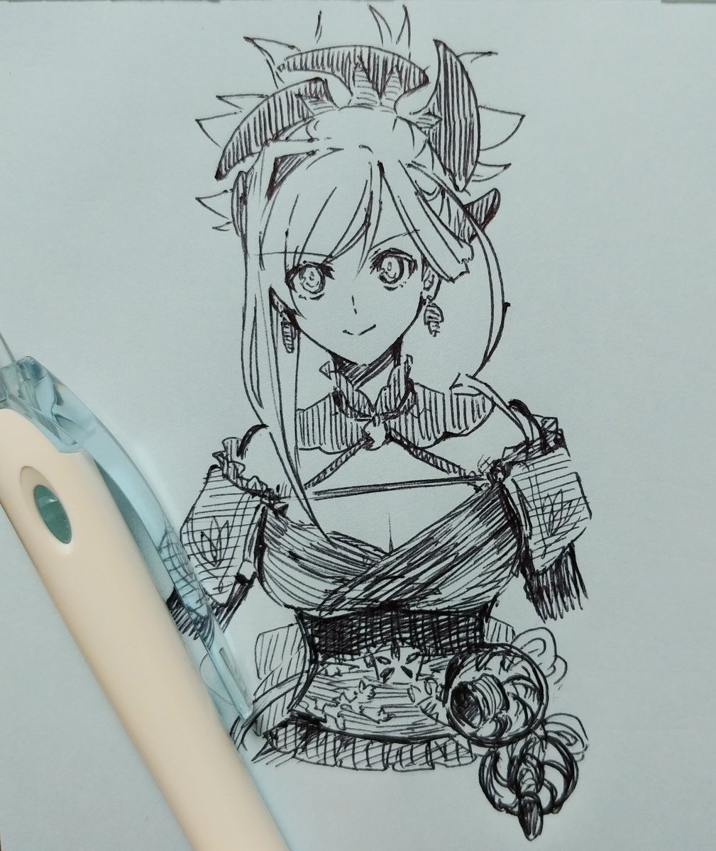 宮本武蔵(Fate) 「アナログ武蔵ちゃん 」|柊祈のイラスト