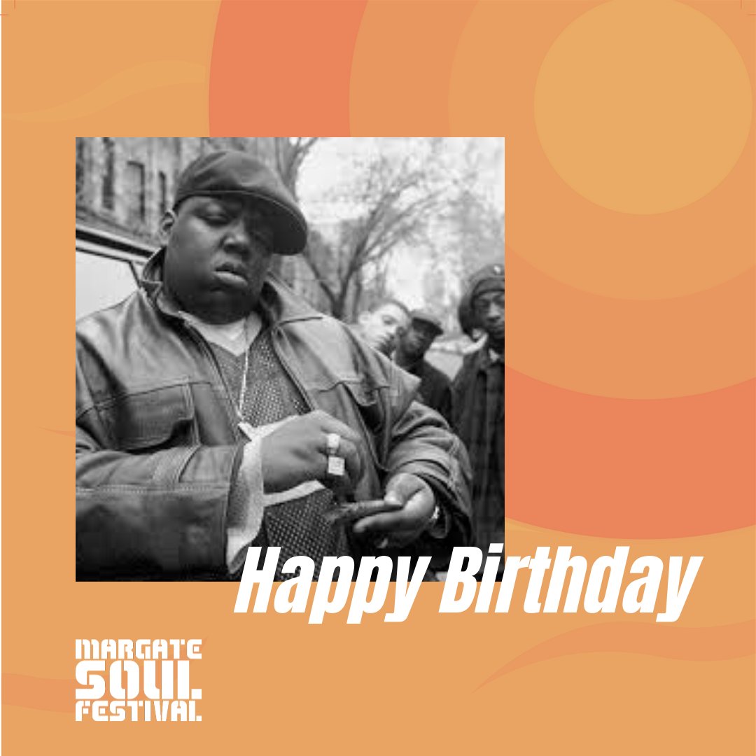 MSFestHQ's tweet photo. Happy 'Heavenly' Birthday #NotoriousBIG.
.
.
Margate Soul Festival - It's a lifestyle
#MSFest #Margate #itsalifestyle #Festival #Livemusic #DJs #soulmusic #housemusic #reggae #funk #jazz #disco #kent #visitkent #visitmargate #ukfestival #Rap #GangstaRap #Gangsta https://t.co/zaaOoi1IhP