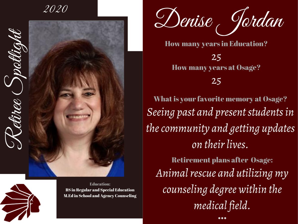 Retiree Class of 2020: Denise Jordan
