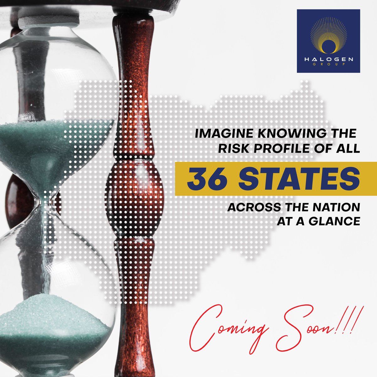 AcademyHalogen's tweet photo. As a Nigerian, imagine knowing the security risk profile of 36 States in Nigeria from just one source.
The Countdown is ON.
#HalogenIntel coming soon!!
@averthalogen1 @pshalogen @armadahalogen @avanthalogen
#HalogenGroup #Covid_19
#COVID19Nigeria #SecurityIntelligence https://t.co/7MyePPOfBC