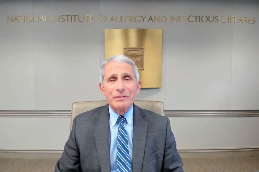 Anthony Fauci: 'Now Is The Time ... To Care Selflessly About One Another'