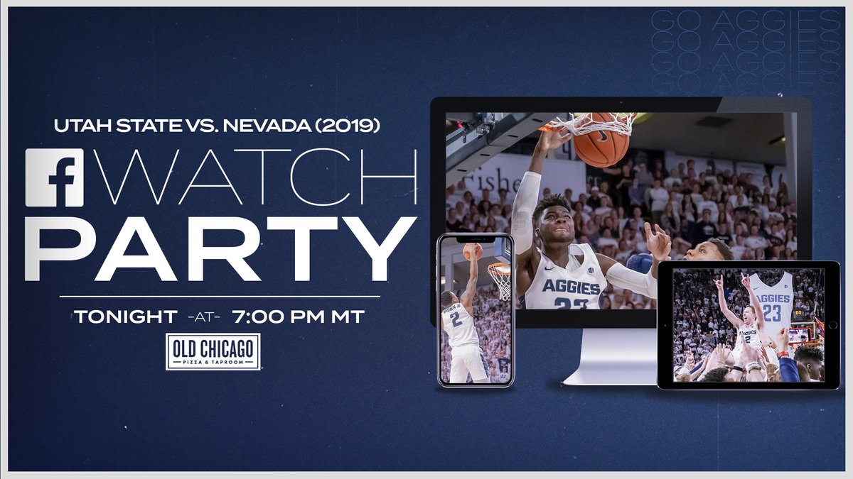 USUBasketball's tweet photo. It's a #ThrowbackGameday!
➡️ 7:00 PM | 2019 USU vs. Nevada
➡️ Game Broadcast on Facebook
��️ Highlights on Twitter (@USUBasketball)
🖥 https://t.co/eleujOvKP4 https://t.co/pcgOuE9f4v