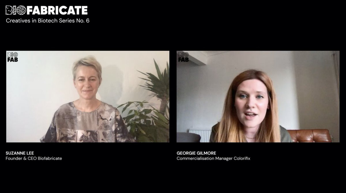 🙏 Georgie Gilmore <a href="/colorifix/">Colorifix</a> for being the final guest in our current 'Creatives in Biotech' series. Listen back as she shares everything from the importance of understanding supply chains to the excitement of discovering a new color in the lab! tinyurl.com/y9pf9tho #biofab