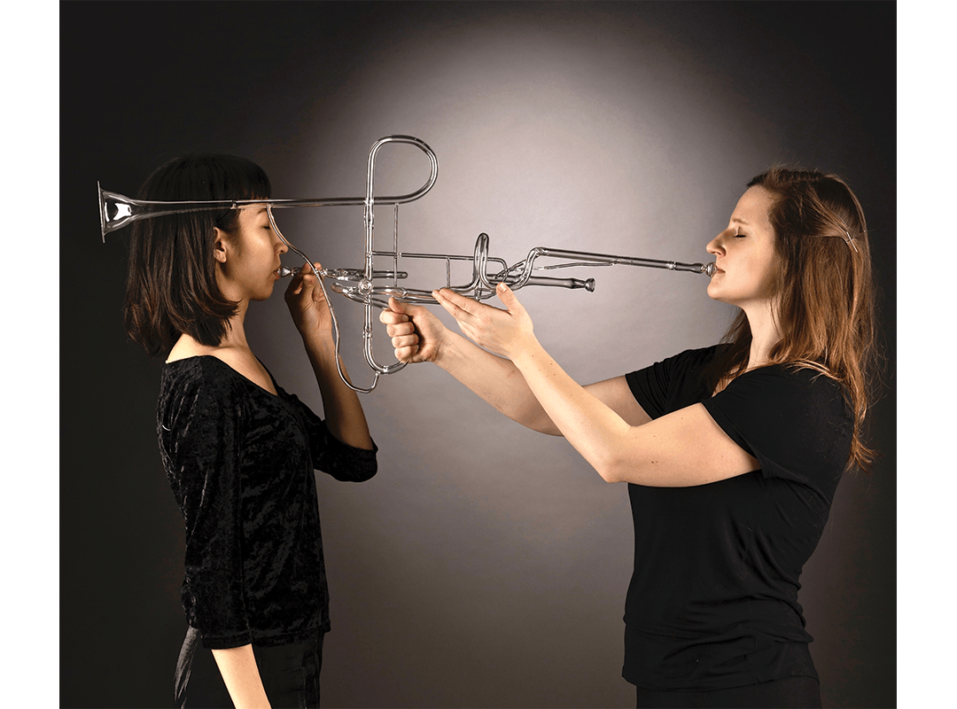 RAFFMAcsusb's tweet photo. Emerging Artist Virtual Exhibition - Day 4
Madeline Rile Smith
Instrument for Connection and Compromise (2019)
Glass
38”x 19.5” x 16”
#RAFFMAcsusb #glassart https://t.co/PgKkR10rgO