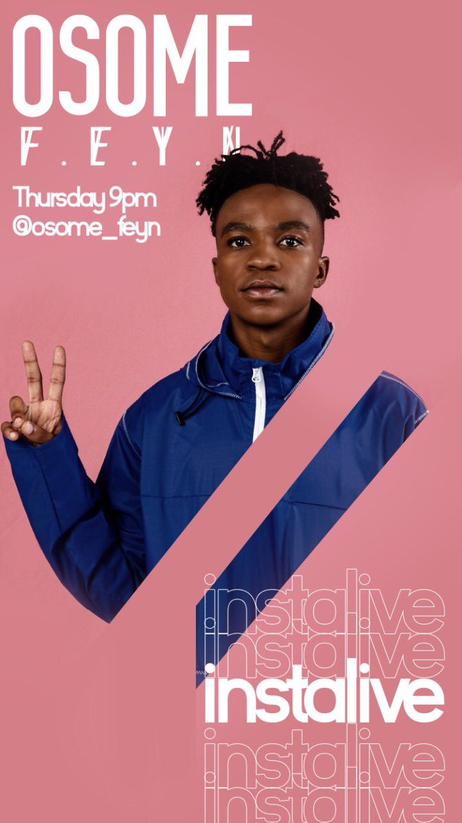 It’s 9pm in an hour and we’re going LIVE on Instagram... let’s geddit!!

#OsomeFeyn #Gold🏆