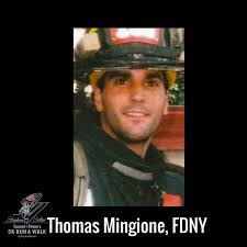 I walked in honor of my cousin Thomas Mingione, FDNY ladder 132, who gave his life to save thousands on 9/11. #IAMVZ #BetterTogether #CarryTheLoad #Thanks2Vets