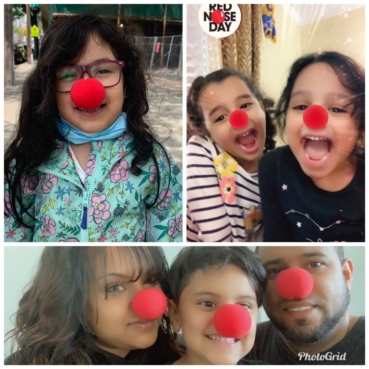 MsImmello112Q's tweet photo. Having so much fun clowning around with some of my peeps on #rednoseday2020 @Ps112Q @nycdistrict30 @RedNoseDayUSA #LoveIsTheCure https://t.co/0p3eep7wqn