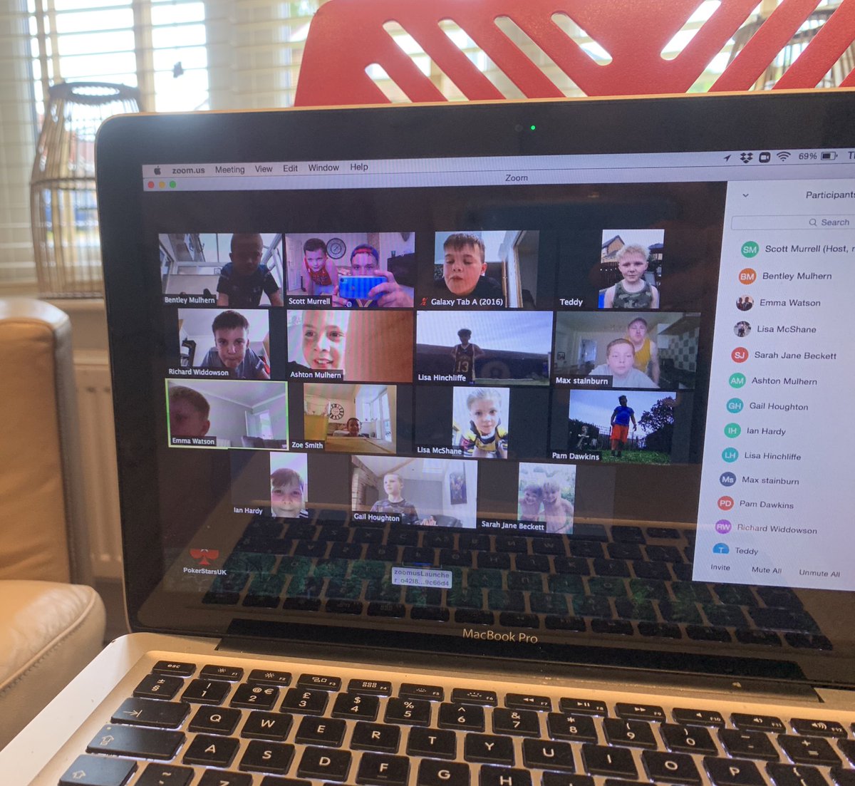 scottmurrell85's tweet photo. Good zoom app training session with the mighty @Drigrugby under 9s sure to say we are all missing it #ADAW https://t.co/DL5hyRXNRZ