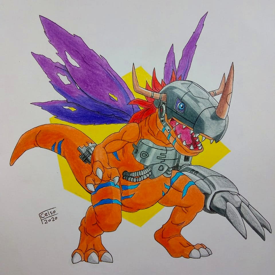 celso_art's tweet photo. #digimon #metalgreymon https://t.co/DUI2SmFc5a
