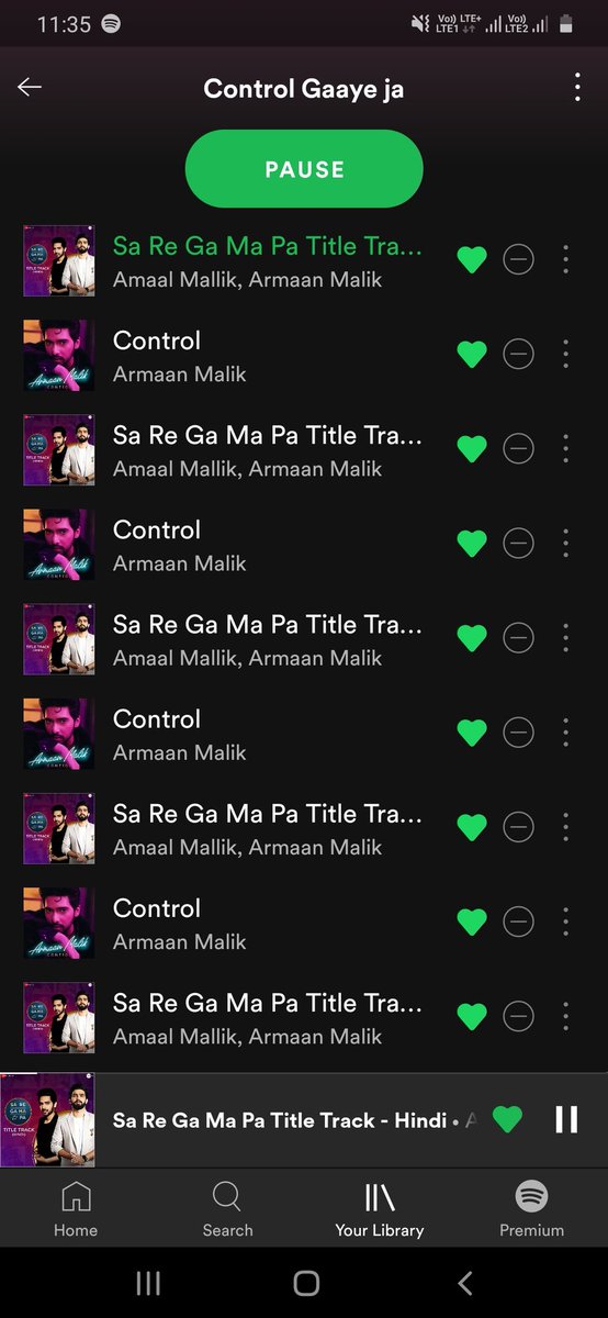 hima_chavda's tweet photo. We are good to go @AmaalMallik @ArmaanMalik22 
#SRGMPAnthem #ControlStreamParty 💚 https://t.co/fbZbSn1QcS