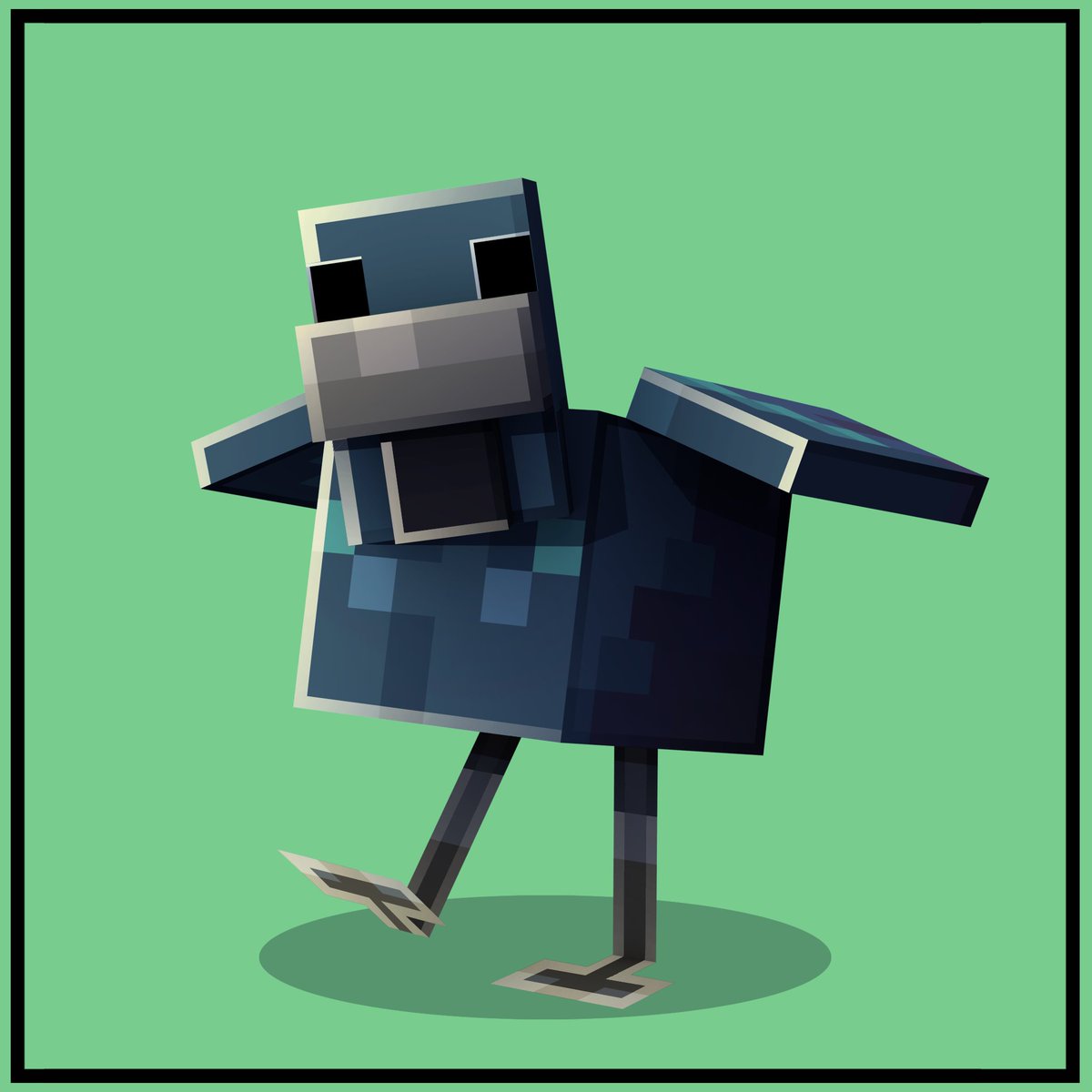 bronzed chicken (minecraft earth) Minecraft Mob Skin