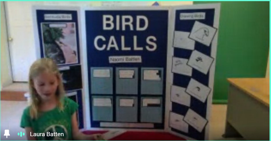 Thanks to Naomi for sharing her bird project with our class @BelleShermanES @IthacaNYSchools