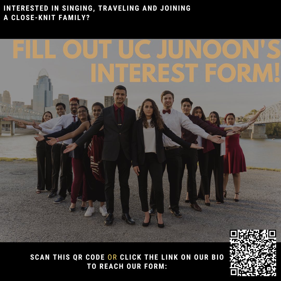Here’s another reminder if you are interested in joining Junoon 9.0 next year. If you fill out our interest form, you’ll be one of the first people to know about audition dates! It’s an unforgettable opportunity! 🎵
