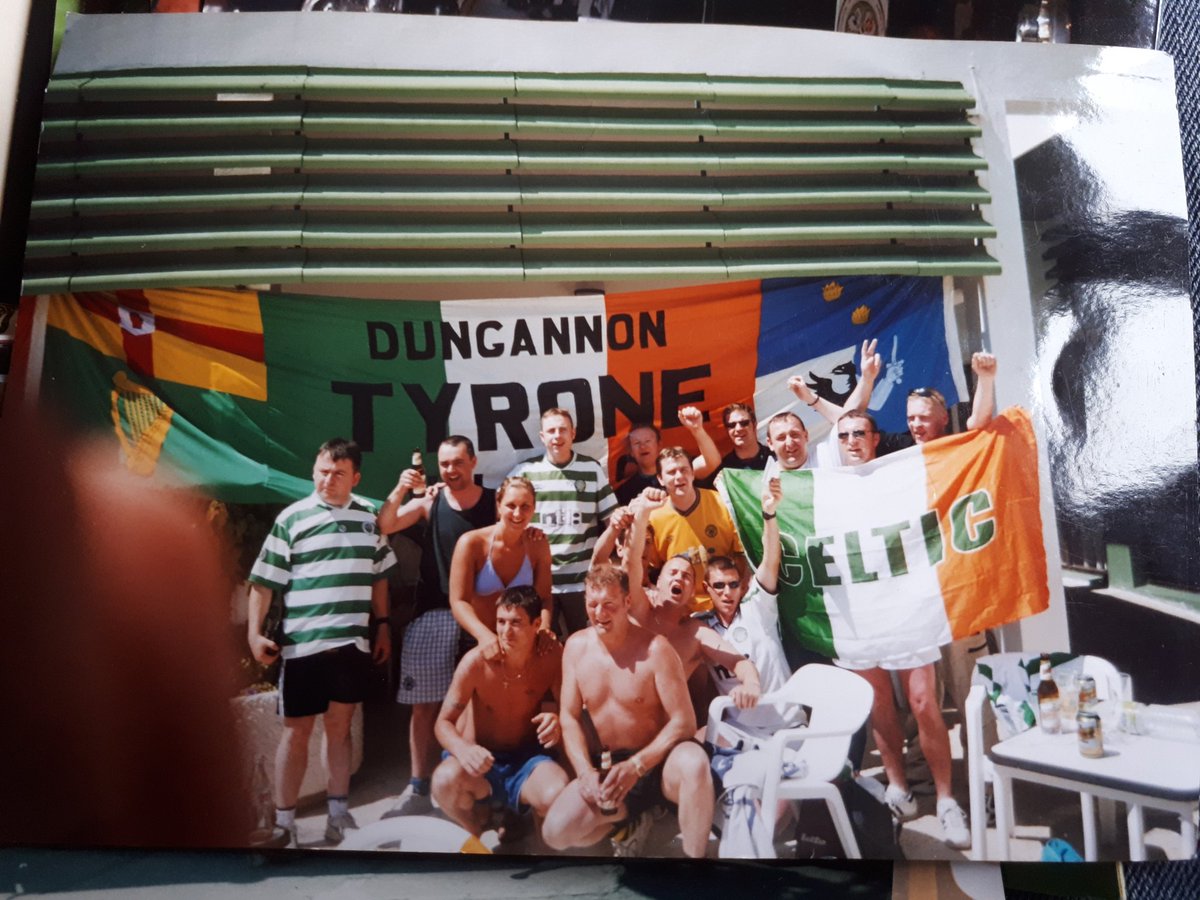 This was taken day after UEFA final at hotel in benalmenda several in the photo we don't know so just thought I would share it and see if any of them recognise themselves.