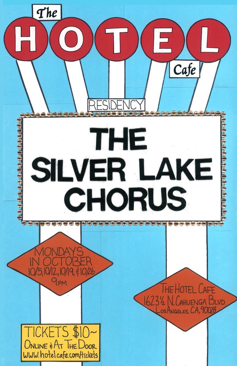 #TBT to Monday nights in Oct 2015 for our residency at a fave <a href="/thehotelcafe/">Hotel Cafe</a>!
🎶 We at #TSLChorus are heartbroken to hear about LA venues that are struggling with the financial burden of Covid-19. Please support these venues if you can! 💗
#SaveOurStages #TSLC10 #tslcthrowback