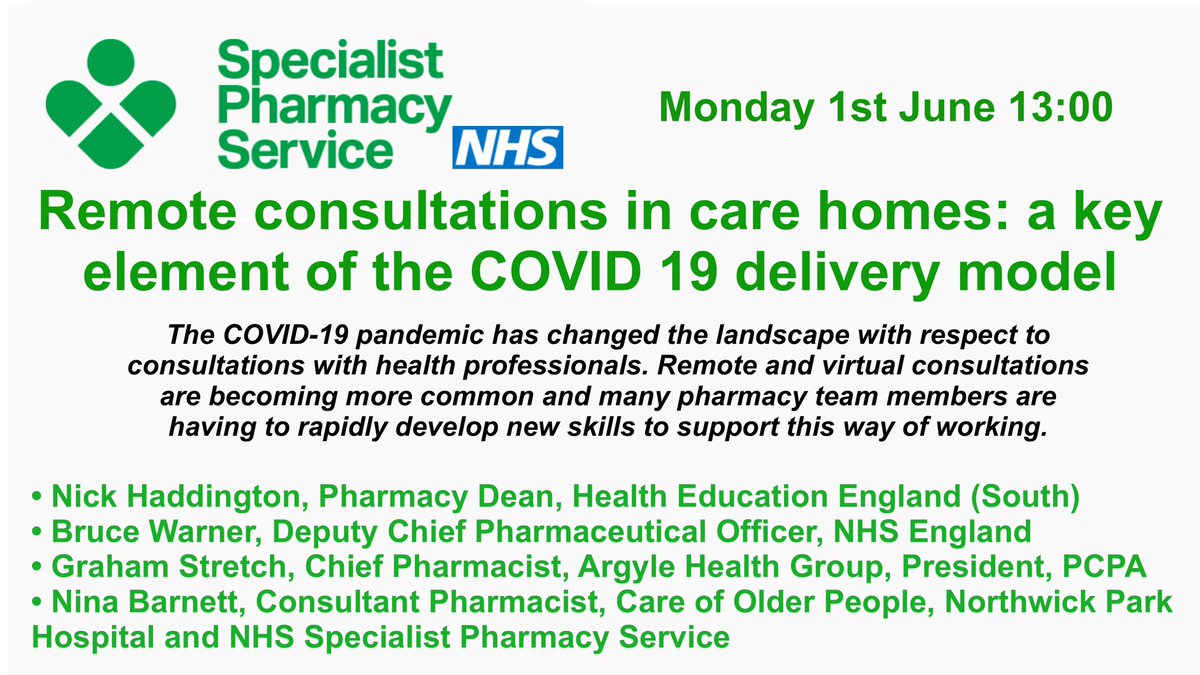 Care Home Pharmacist Nhs England