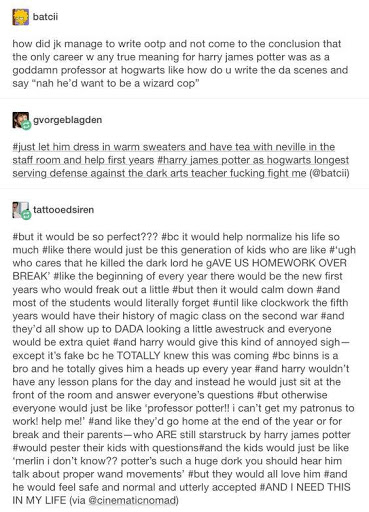 Muggles_Magic's tweet photo. I love this so much &amp; will remain convinced Harry loved teaching ❤️
#harrypotter #auror #jkrowling https://t.co/uZA16ksymQ