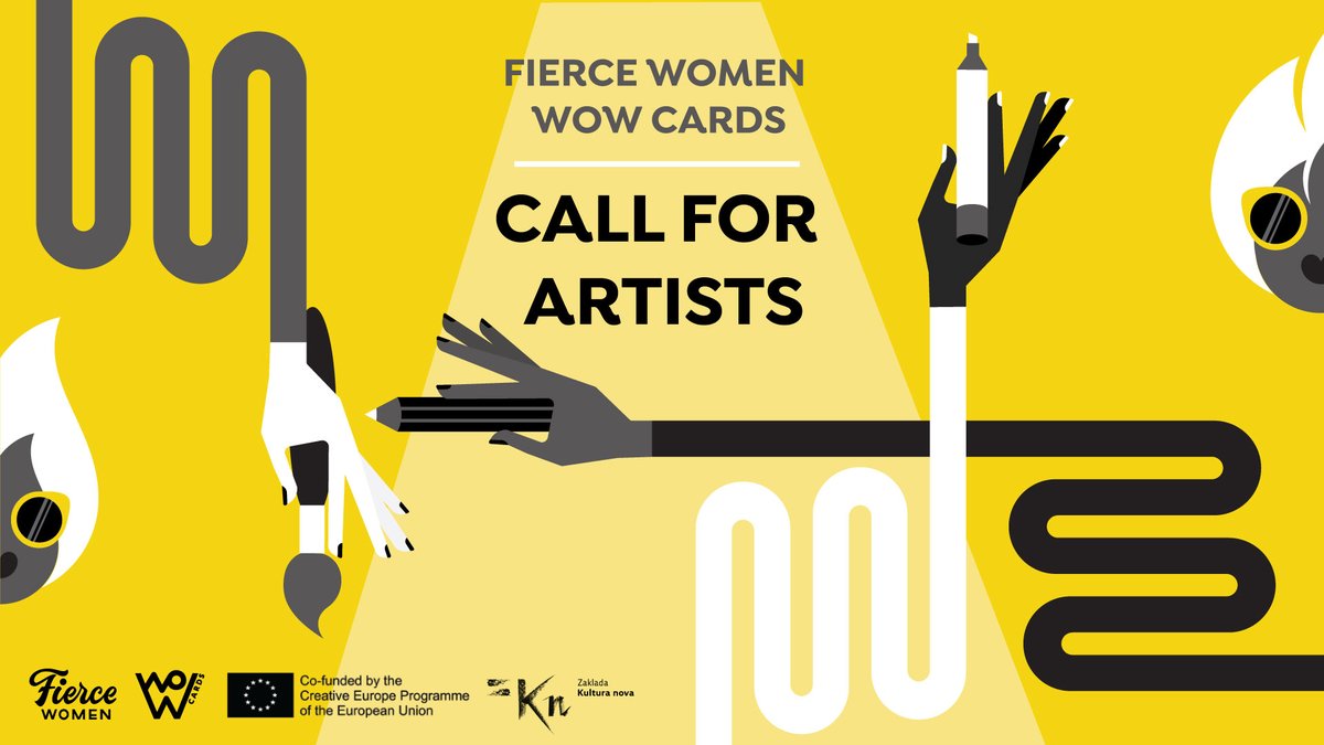 Tiiiit_Inc's tweet photo. 📣Artists, illustrators and designers from Europe! We need you✍️👩🎨more info on the following link https://t.co/Aeowz78B1O
#womenonwomen #fiercewomen #wowcards #CreativeEuropeAtHome #callforartists #illustration #croatia #slovenia #northmacedonia #ireland #womenshistory #herstory https://t.co/VQEERg8GHw