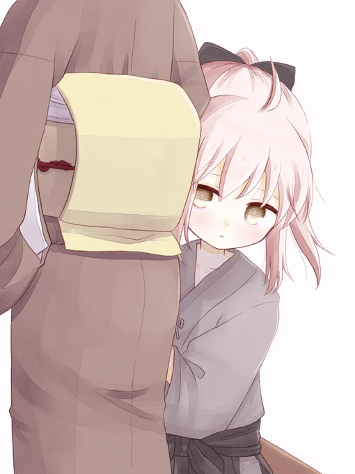 ひょっこり顔出す沖田くんリリィを描きました
#FGO 