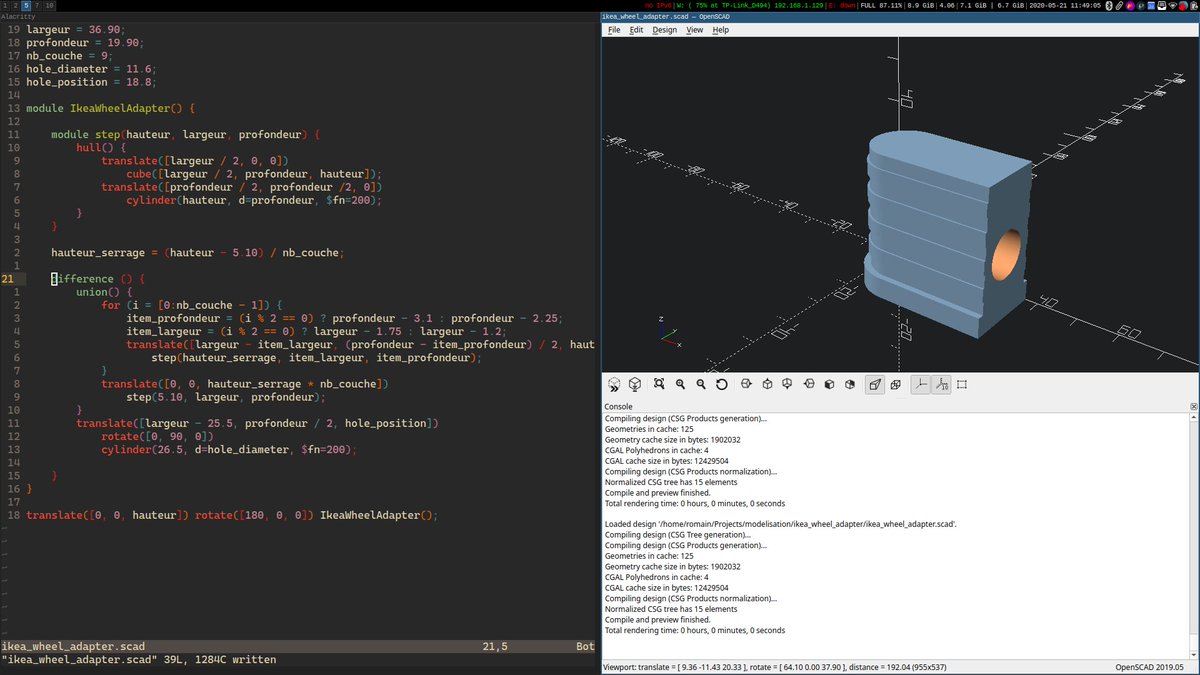 rcommande's tweet image. Hello tous le monde !

Pendant cette crise sanitaire, je travail à la maison. Malheureusement, je n&apos;avais pas vraiment de chaise de bureau correcte. Juste une vieille chaise Ikea Fingal aux roues cassées.
J&apos;ai d... #clubdagoma clubdagoma.popsell.com/romain-70861/3…