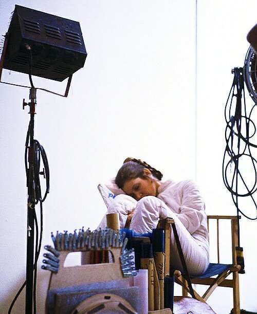 Carrie Fisher behind the scenes  | The Empire Strikes Back 
#ESB40 🎂