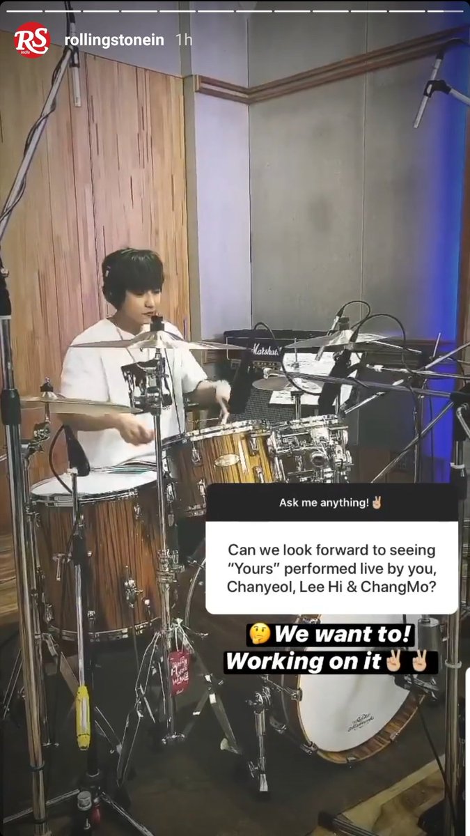 There's a chance we could see Chanyeol perform Yours live with Raiden, Leehi, and Changmo 😭

#CHANYEOL #Chanyeol_Yours #Raiden_CHANYEOL @hello_lee_hi @weareoneEXO @raidenmusic #WillBeYOURSForever