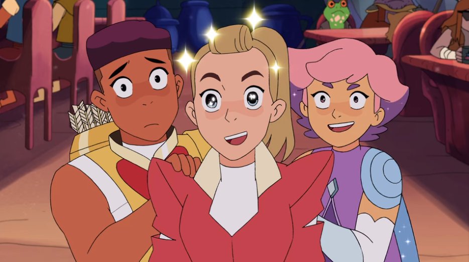 they really made this show for the Gays huh?same Adora, same 