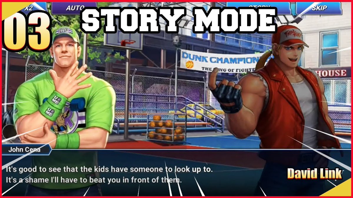 DavidLink64's tweet photo. Kof all star #johncena mini story mode cut scenes and battles -->
https://t.co/1o4Gd51WjR
#KOFAS
@KOF_ALLSTAR
@Casualverse #IndieGameDev
@GamerGalsRT @Rapid__RTs @Pulse_Rts @RexRTs #indiedev @LaZy_RTs @ShoutGamers #originalzero @RelayRetweets @GamersUniteHQ https://t.co/tFEwKKm0cJ