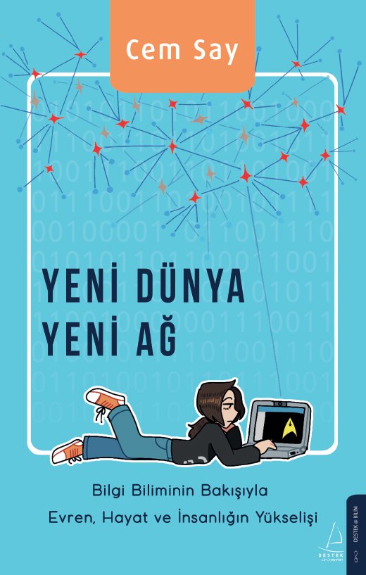 Yeni kitabım çıktı! Bilimin, hele de son asırda doğan "bilgi bilimi"nin dünyaya bakışımızı nasıl değiştirdiğini, hayatın anlamı ve geleceğe dair ne söylediğini, aramızda ördüğümüz bilgi ağlarının işleyişini anlatıyorum. En çok da bilimi ne kadar sevdiğimi.
destekdukkan.com/Urunler/Yeni_D…