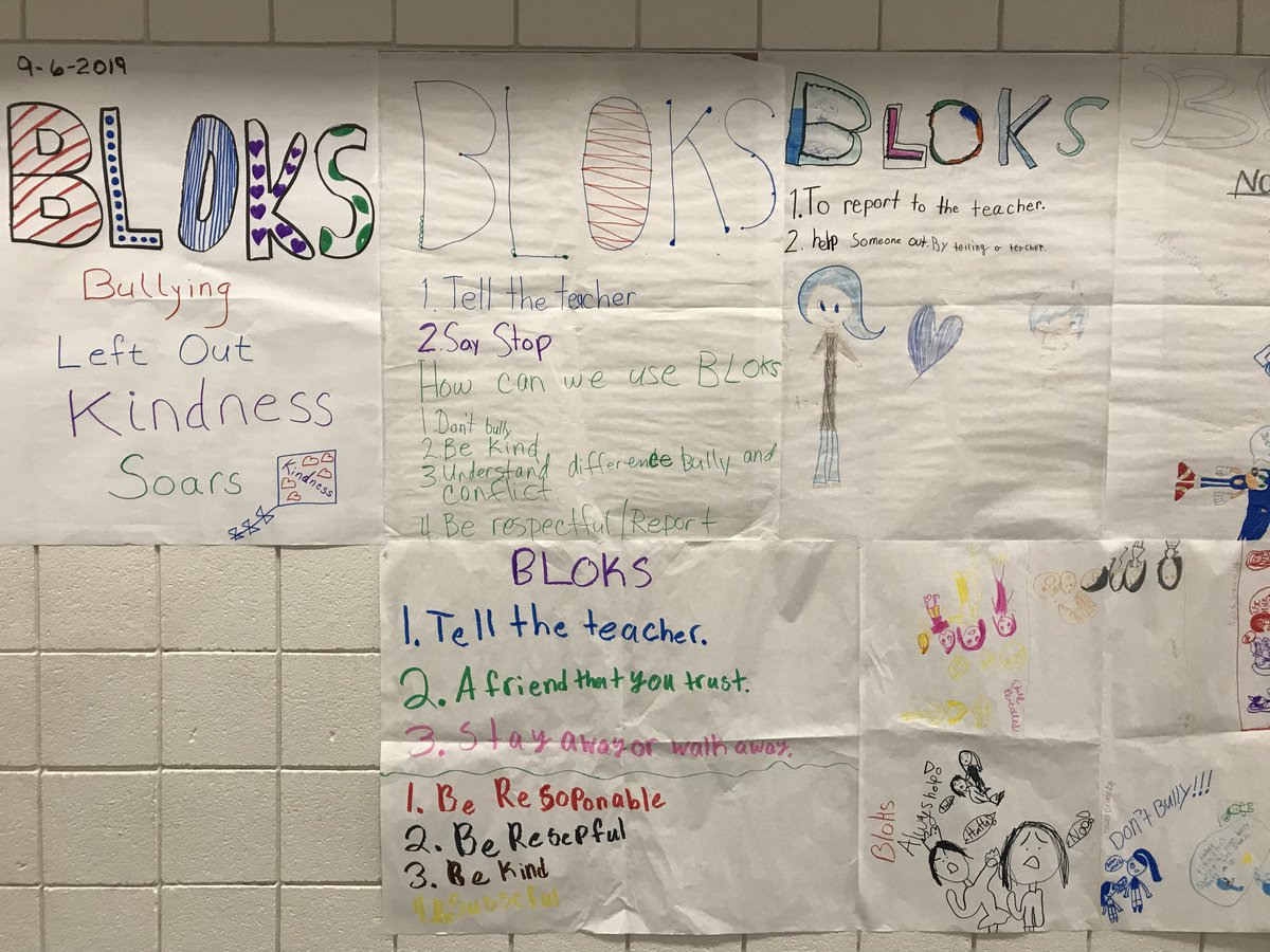 #noplaceforhate <a href="/BenekeBears/">Beneke Elementary</a> BLOKs is what we practice. Bullying Left Out Kindness Soars <a href="/ADL/">ADL</a> <a href="/SpringISD/">Spring ISD</a> Students learn communication, teamwork, valuing others and their opinions, and celebrating various levels for success in working together. Students get to know one another.