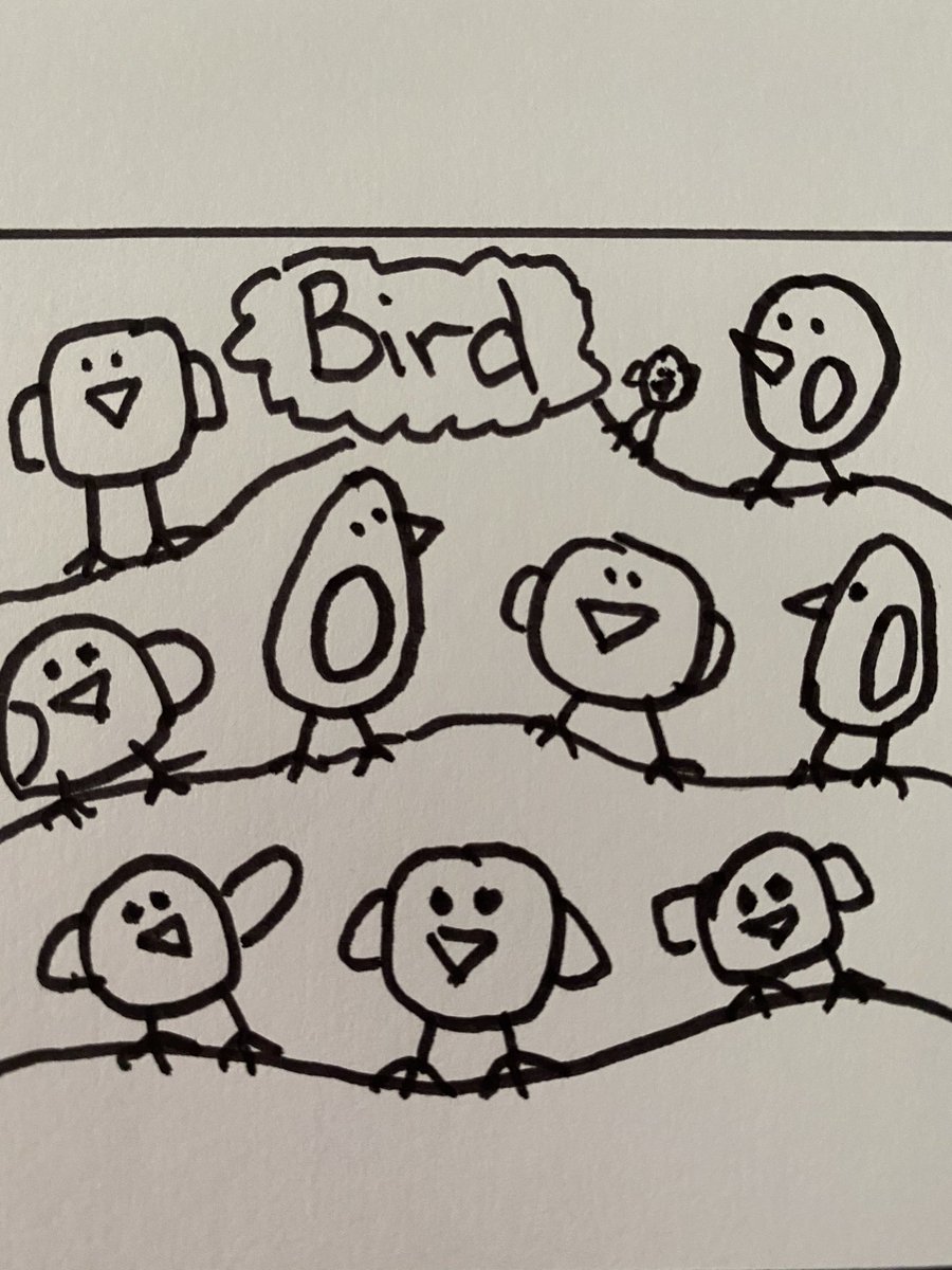 Today’s doodle is BIRDS!
