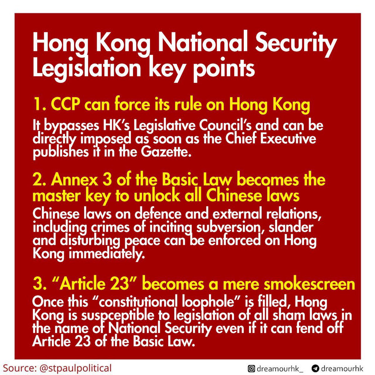 soshk_hker's tweet photo. @nytimes #HongKong #Article23 https://t.co/r8sqsP2Kfy