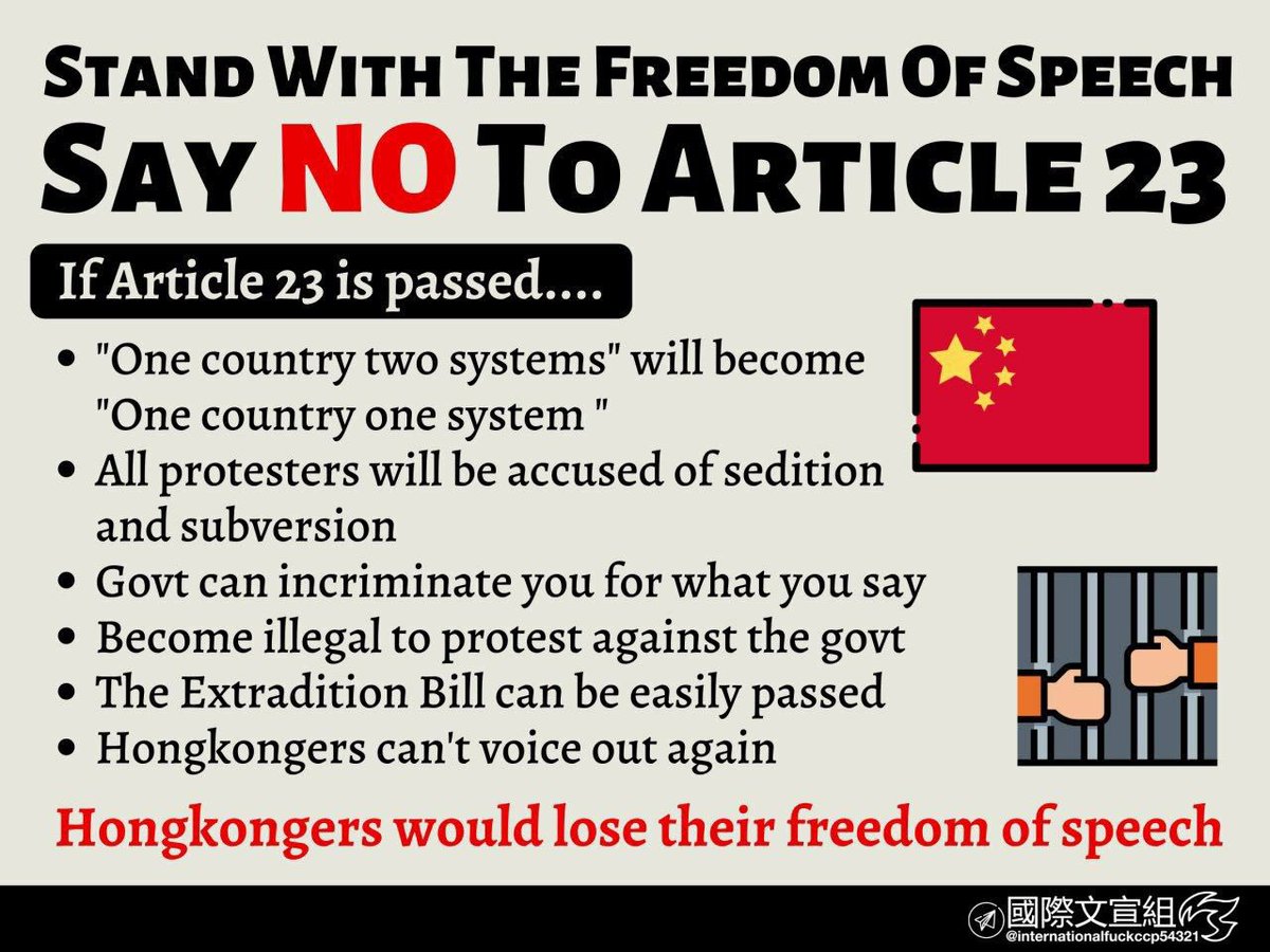 soshk_hker's tweet photo. @nytimes #HongKong #Article23 https://t.co/r8sqsP2Kfy