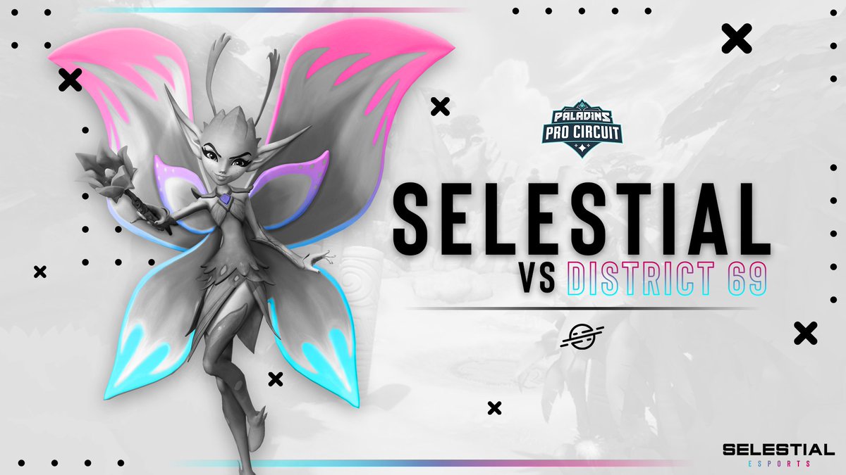 SelestialGG's tweet image. Back at it again, this time playing against number 1 seed in the @PaladinsPro EU Circuit: @teamd69! Matchup: #1 vs #2 in the EU Circuit! This is gonna be an incredible game! Come watch and support! 

bit.ly/2xGvwtv
bit.ly/2Xf3p1H