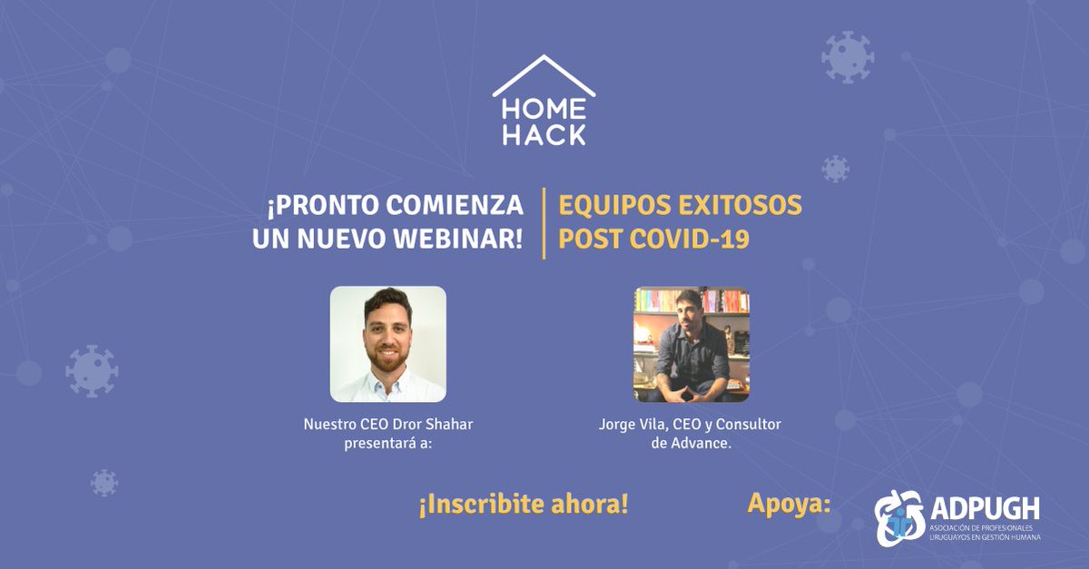ImMissHack's tweet photo. ¡El nuevo #WebinarGratuito es mañana y tenés que formar parte!

Asegurá tu lugar 👉 https://t.co/UQmnwcn7Tv

#Webinar #Organizacional #RRHH https://t.co/3HwpLVx6fW
