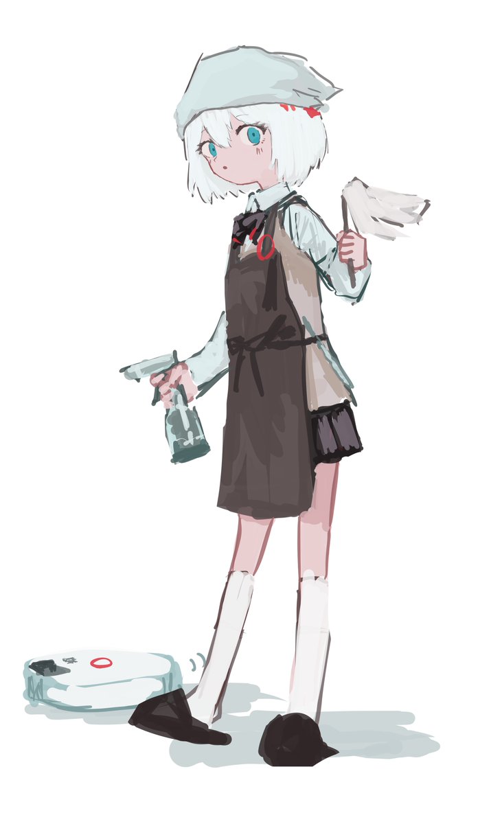 「Infinity cleaning girl... 」|らいつ／PY-2のイラスト