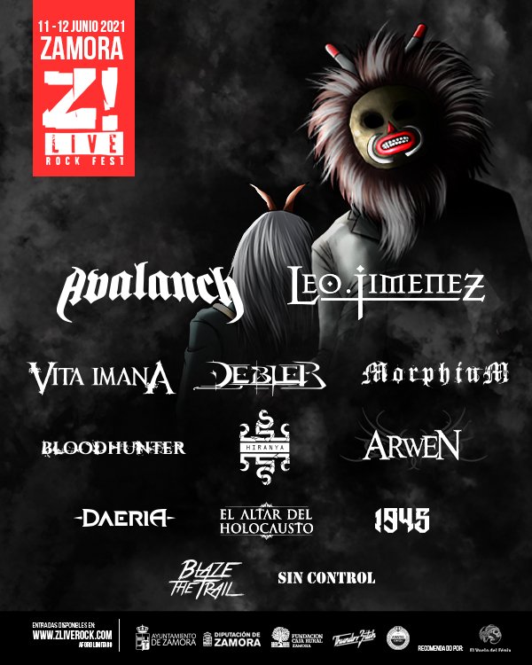 Tras varias cancelaciones de eventos, deseamos informar que, después del buen hacer y la genial predisposición de la gente de Z Live Rock , Arwen estamos encantados de confirmar nuestra incorporación al Zlive 2021. #zlive2021