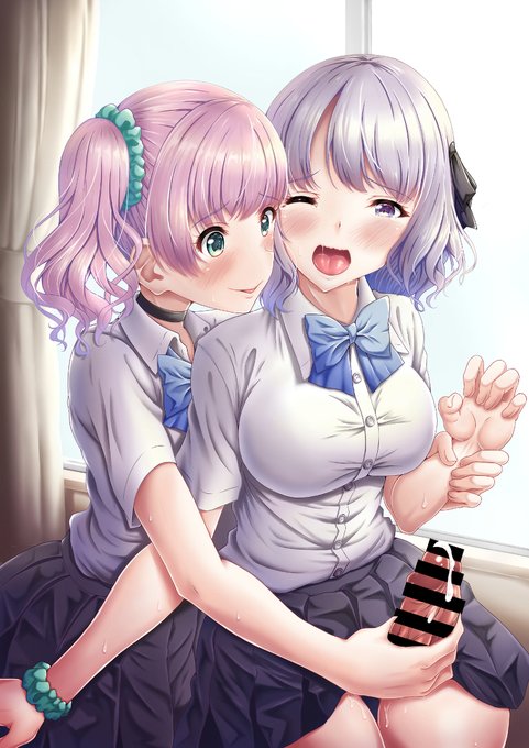 [R-18] ふたなりっ娘 放課後窓際プレイ #ふたなり #オリジナル https://t.co/ve9qbtTm6L 