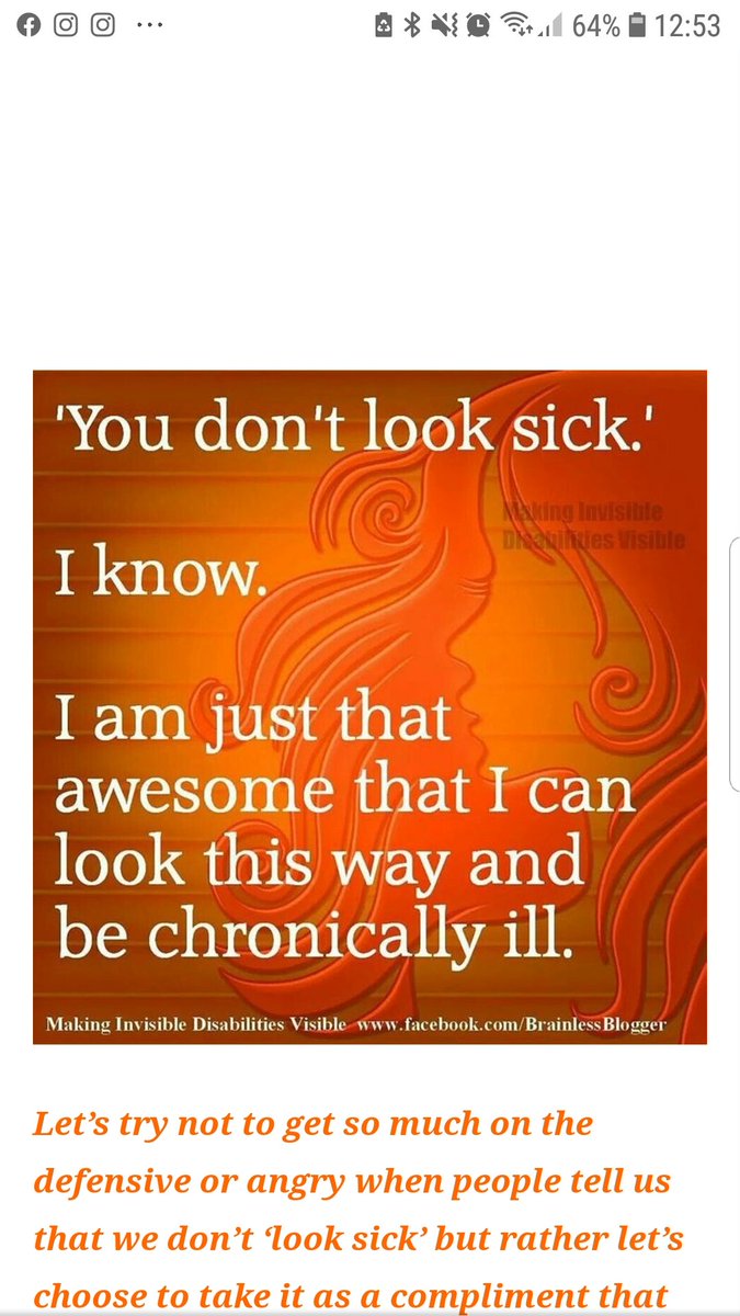 The_Kizzy_Edit's tweet photo. #youdontlooksick #sickbutinvisible #invisibleillness #stoma #ostomy #crohns #crohnsdisease #chronicpain #depression https://t.co/nnb24LudCI