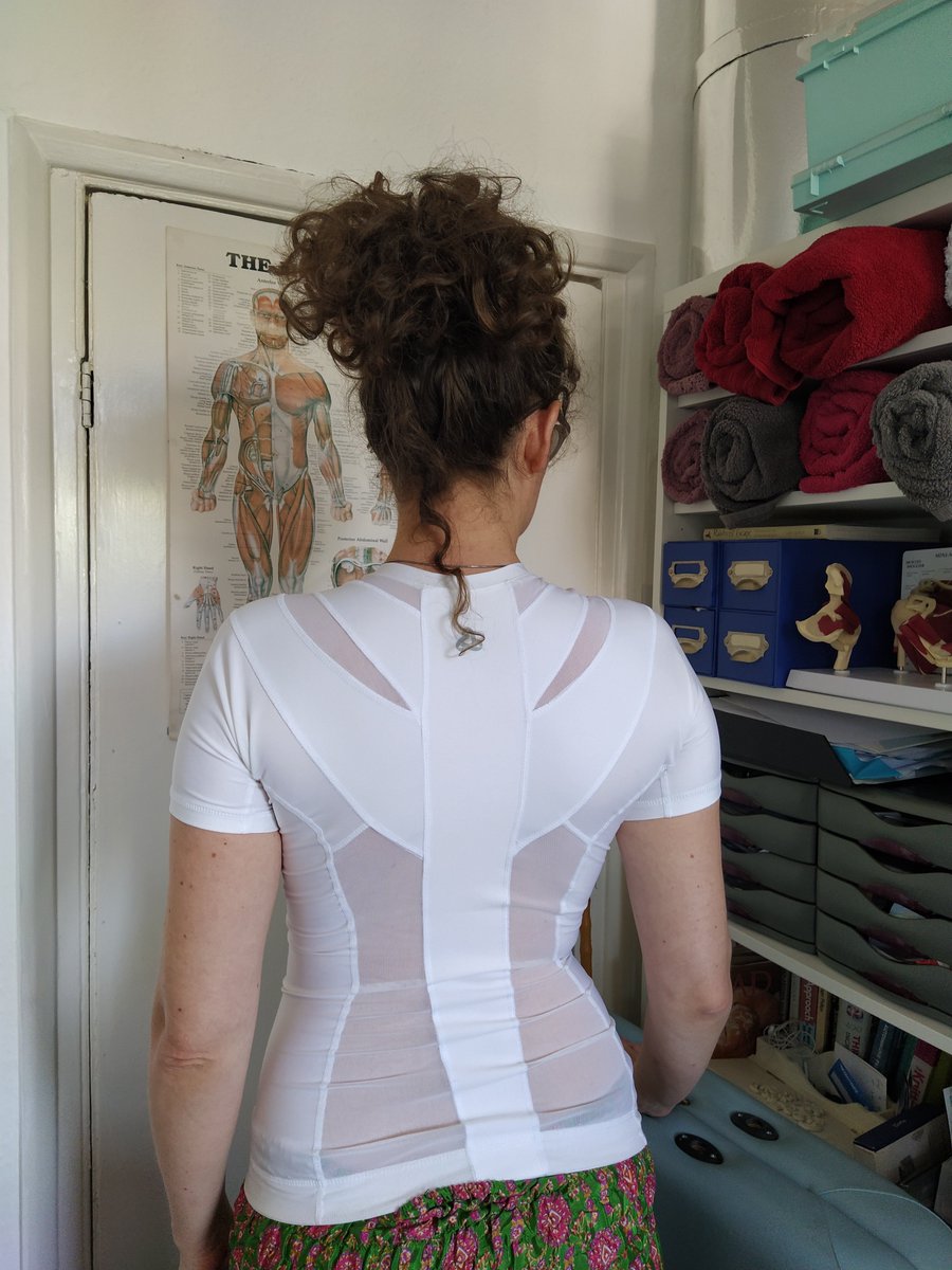 How do you #WorkFromHome  as a #massage therapist?
Wearing my #postureshirt from activeposture.co.uk
10%off with code 
Barbara10
#posture #posturecorrection 
#stay healthy #staypositive #Discounts