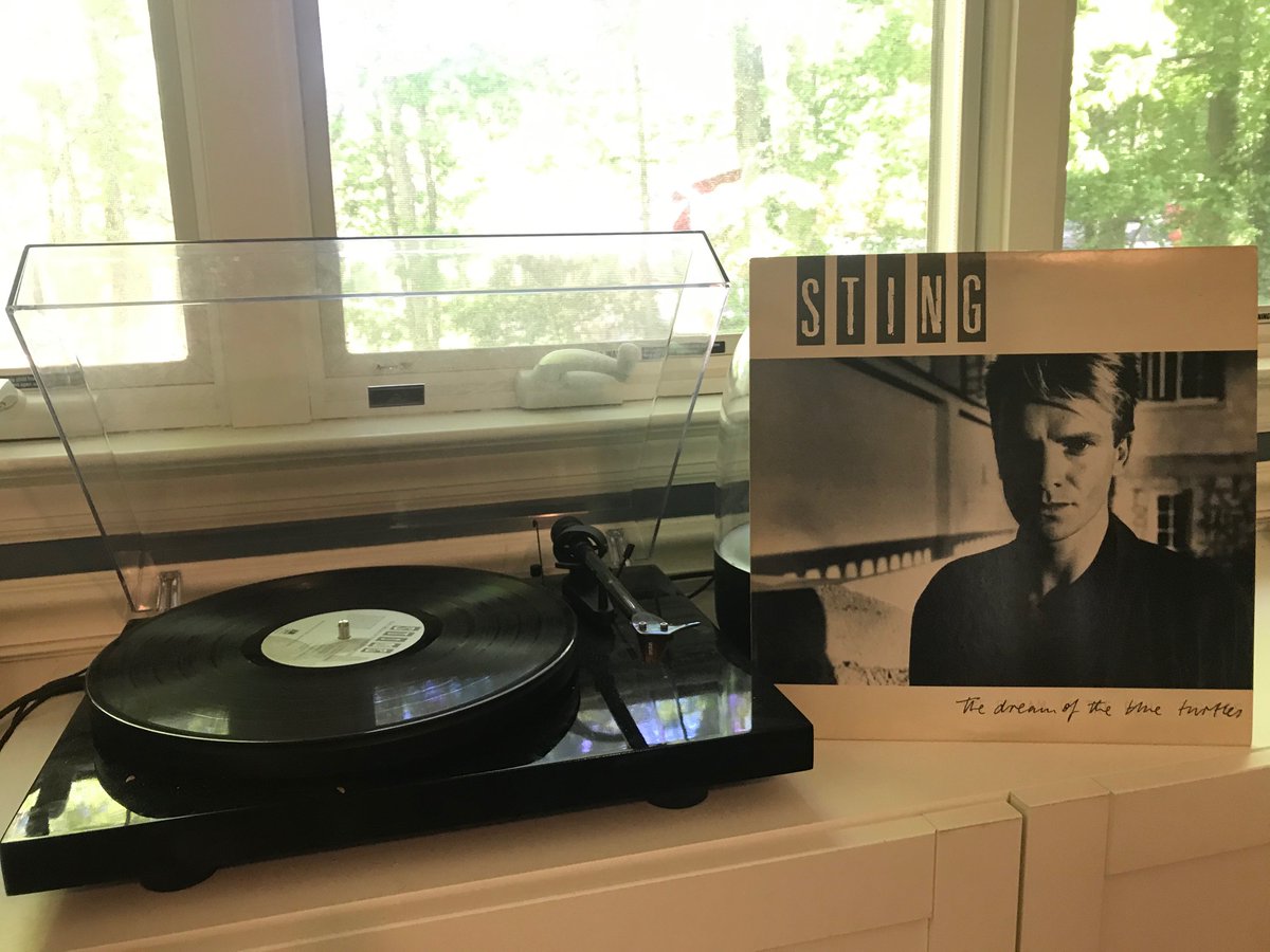  #stevesrecordcollection No. 67 Sting - “The Dream of the Blue Turtles” I realize many of you are going to think I've lost my mind here, because Sting has not been cool for at least 3 solid decades. I guess he’s just playing the lute or having tantric sex with his wife or whatever