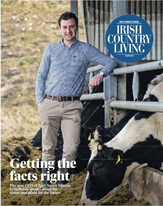 AgriAware's tweet photo. “Agri Aware is well placed to educate the general public on the environmental and economic sustainability of agriculture"

Our CEO of Agri Aware is the cover star of this weeks @irishcountryliving 🌾 

Pick up this week's @farmersjournal to learn more about Marcus! https://t.co/nZ0b852QL2